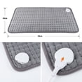 thumbnail image 2 of 60x30cm Electric Heating Pad, Heating Blanket with 10 Temperature Settings, Back Heating Belt for Lumbar Cervical, Painful Shoulder Ruler, Timing Automatic Shut-Off, 2 of 4