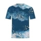 thumbnail image 5 of Conjunto de blusa y pantalones de manga corta con estampado 3D de camiseta de cuello redondo de Navidad informal para hombres Pompotops  oipoqjl35837, 5 of 8