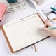 thumbnail image 3 of Lock Journal Safe Reliable Waterproof Artificial PU Leather Password Lock Notebook with Pen Slot for Teen Girls, 3 of 3