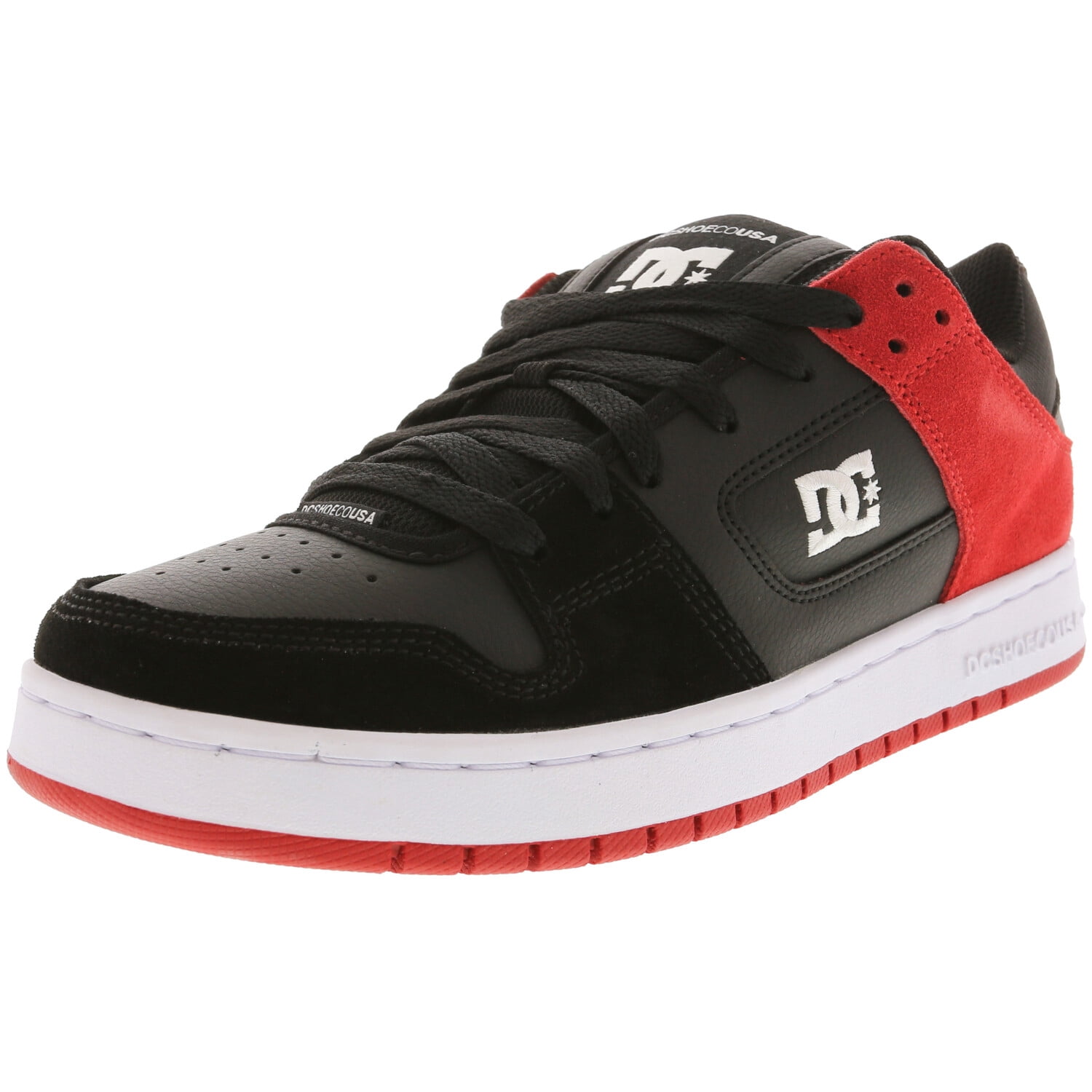 Dc Men's Manteca Black / Athletic Red 
