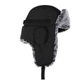 thumbnail image 4 of Windproof Winter Warm Trapper Trooper Hats Russian Aviator Cap Ear Flaps, 4 of 5