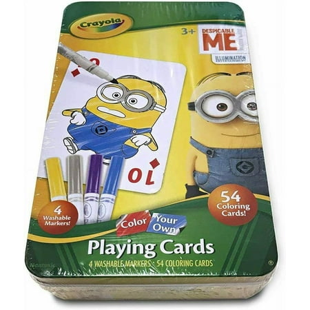 Crayola Despicable Me Playing Cards