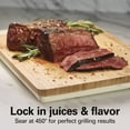 thumbnail image 3 of Hamilton Beach Electric Indoor Searing Grill, Removable Easy to Clean Nonstick Ceramic Cooking Plate, 6-Serving, Extra-Large Drip Tray, Stainless Steel, 25363, 3 of 8