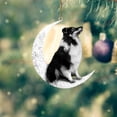 thumbnail image 2 of Liquidation & Promo, Dog Lover Christmas Ornament, Cute Dog Pendent, 2PC Set, Ceramic Material, for Xmas Tree, Home Decor, Gift Idea, Artistic Design, Family Collection Akmoler Up to 60% OFF, 2 of 8