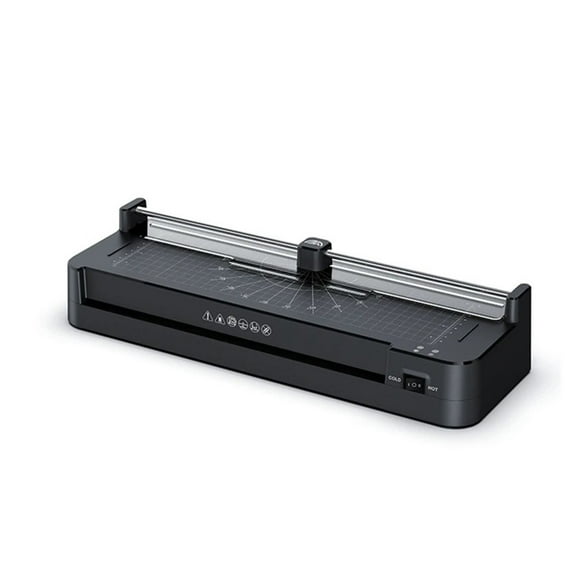 2 in 1 Hot and Cold Laminator Corner Rounder Photo/Doucment/Card Lamination Machine Hot & Cold Laminating ,Fast Heat