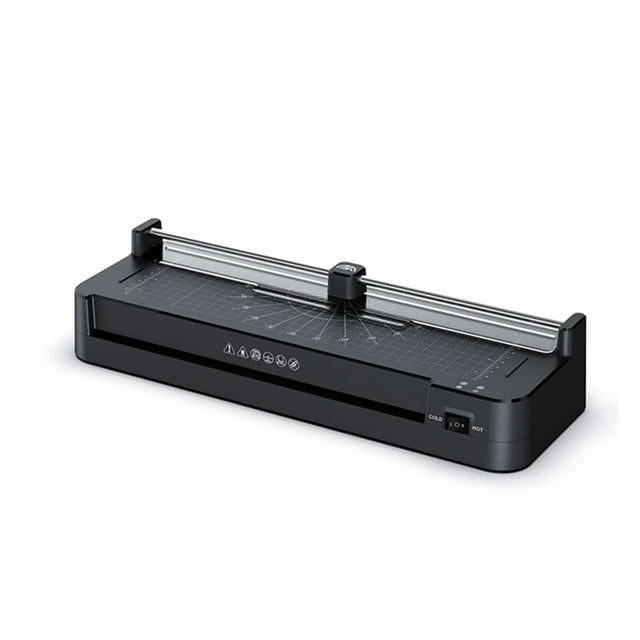 2 in 1 Hot and Cold Laminator Corner Rounder Photo/Doucment/Card Lamination Machine Hot & Cold Laminating