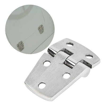 

Stainless Steel 5 Screw Holes Marine Boat Yacht Cabinet Door Strap Hinge ZWS403-57
