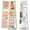 White, variant on LVSOMT 360° Rotating LED Jewelry Armoire with Full Length Mirror, Jewelry Cabinet Large Standing Lockable Mirror Jewelry Organizer with Inner Makeup Mirror & Soft Velvet for Living Room Bedroom