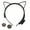 Red, variant on LED Light Cat Ear Hair Hoop Plastic Headband with Anti-Slip Design Men Women Bar Nightclub Hairband Hair Accessory