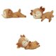 thumbnail image 1 of 3 Piezas de de Ciervos Juguetes Sleeping Animal Adornos de Silicona, 1 of 9