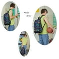 thumbnail image 6 of Basketball Player LJ23 Ball Storage Backpack Sports Equipment Depositary Multifunctional Bag For Men Women (Grey - 5), 6 of 6