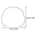 thumbnail image 3 of Miangastore 1 Set Spotlight Fixing Buckle Lamp Retaining Ring Lamp Circlip Light Clip, 3 of 9
