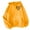 Yellow, variant on Busydd Hoodies for Women Casual Loose Fleece Long Sleeve Tops for Women Fashion Love Heart Print Pullover Tops Comfortable Womens Hoodie with Pocket