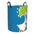 thumbnail image 2 of Haiem Goose Holding an Umbrella Laundry Basket, Laundry Hamper, Collapsible Laundry Baskets, Dirty Clothes Hamper, Waterproof with Handles for College Dorm, Family-Medium, 2 of 8