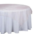 thumbnail image 6 of Efavormart Blush Organza Square Tablecloth Overlay 72" x 72" Square Tablecloth Cover For Wedding Party Event Banquet, 6 of 9