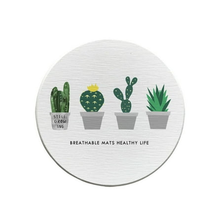 

Fsqjgq Fall Place Mats Indoor Water Absorbent Diatomite Drink Diatomaceous Earth Soap Holder Water Drying Soap Dish Toothbrush Soap Drink Set for Bathroom and Kitchen Woven Mats G