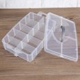 thumbnail image 4 of Boîte de Rangement, Boîte de Rangement pour Bijoux en PP Transparent Pratique, Chambre pour la Maison, 4 of 8