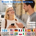 thumbnail image 3 of AI Translation Smart Glasses with 164+ Language, Bluetooth Glasses with Photochromic Lenses for Men&Woman, Ideal Gift for Office/Travel, 3 of 6