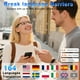 thumbnail image 2 of Gafas inteligentes de traducción artificial OICIIDO con chat GPT Bluetooth, 2 of 6