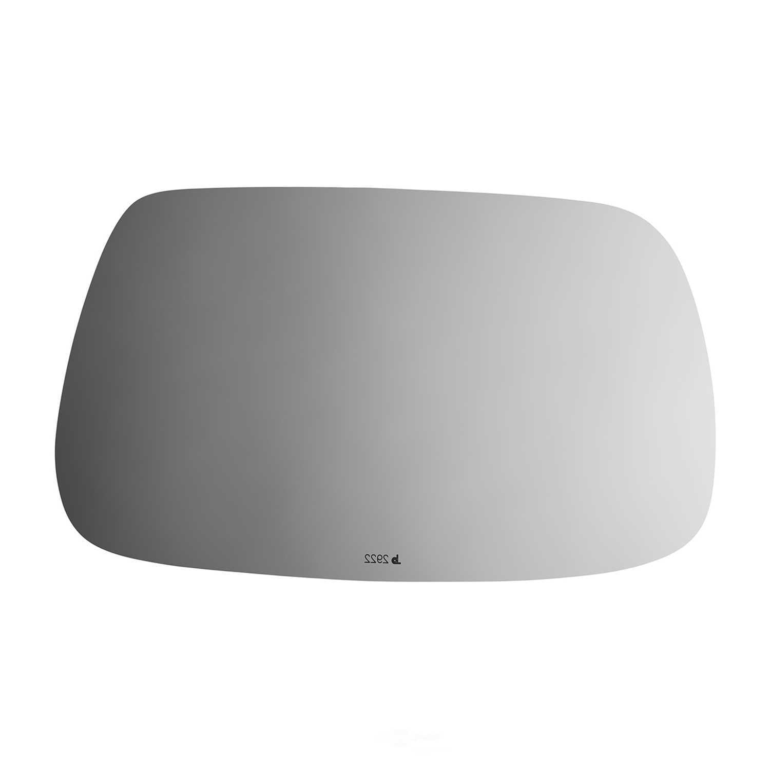 Burco Side View Mirror Replacement Glass - Clear Glass - 2922