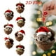 thumbnail image 1 of Colgante Decorativo Adornos Navideños De Animales Del Bosque 2D De 8cm, Acrílicos, Con Estampado Animal, Para Decorar El Hogar (1 Unidad) Rkxzt, 1 of 9