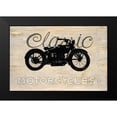 thumbnail image 2 of Fisk, Arnie 14x11 Black Modern Framed Museum Art Print Titled - Classic Motorcycle, 2 of 5