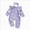 C164-Purple, variant on 0-3 Months Newborn Preemie Baby Bodysuit Footies Romper Baby Girls Halloween Long Sleeved Dress Bodysuits Pajamas Rompers Home Clothes Orange Rompers Baby Gift