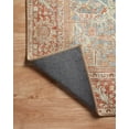 thumbnail image 6 of Echo Loom Anabella Ocean / Rust 3'-6" x 5'-6" Accent Rug, 6 of 6