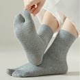 thumbnail image 7 of Aloha 5 Pairs Split Toe Socks Comfortable Cotton Socks Flop Sock for Women, 7 of 7