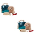 thumbnail image 1 of Ounissouiy Juguete para niños Peluche lindo y tierno Golden Retriever Peluche Golden Retriever Juguete Peluches Paquete 1 paquete 1 2piezas, 1 of 6