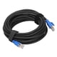 thumbnail image 1 of Cable Ethernet, Gigabit CAT8 Cable de red Cable Ethernet 40 Gbps Conector RJ45 para concentradores Enrutadores Networ para aplicación de servidor de hogar/oficina inteligente LHCER Descripción de la referencia, 1 of 7