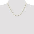 thumbnail image 2 of 18K Yellow Gold chain Spiga (Wheat) Diamond-cut 18 in 1 mm, 2 of 5