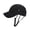 Black, variant on Sun Hat Adjustable Chin Straps Extended Brim Baseball Hat UV Blocking Windproof Outdoor Travel Riding Hat