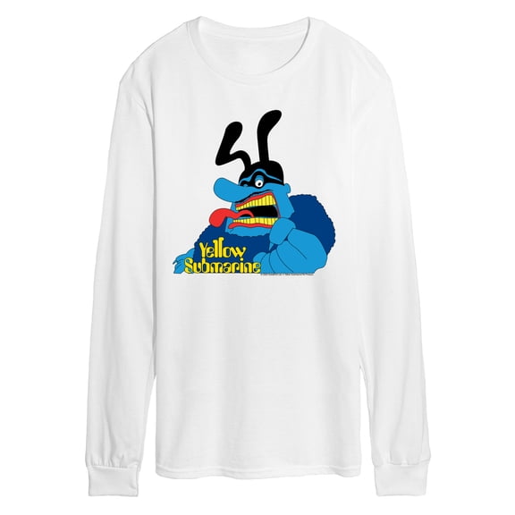 The Beatles - Blue Meanie - Men's Long Sleeve Graphic T-Shirt