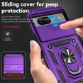 thumbnail image 5 of Fashion Case with Holder Stander Kickstand Drop Resistant Shockproof Case For Google Pixel 8A, 5 of 9