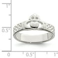 thumbnail image 2 of 925 Sterling Silver Claddagh Ring, 2 of 2