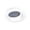 White, variant on R3CRWT-WT-WAC Lighting-Oculux Architectural-1 LED Round Wall Wash Trim in Functional Style-4.75 Inches Wide by 1 Inch High-White Finish