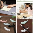 thumbnail image 5 of 4 Colors Painting Brush Rest Stand Cute Ceramic Cat Shape Painting Rests Porcelain Chopsticks Holders Art Supply, 5 of 5