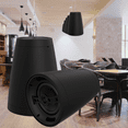 thumbnail image 4 of OSD Audio Nero ARC 8 Professional Hanging Pendant Speaker 200W, 8" Graphite Cone / 1” Silk Dome Tweeter, for Home or Commercial Applications, Safety Cable Suspension, Hardware Included, Black, 4 of 8