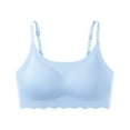thumbnail image 1 of Yoga Bra for Women Seamless Comfortable Sports Top for Workout Yoga Sleep with Removable Pads Medium Support Breathable Underwire-Free Design, 1 of 7
