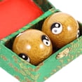 thumbnail image 4 of PEACNNG 2 Pcs Balles de Massage Balles Anti-Stress pour Adultes Balles d'Entraînement à la Main Balles de Baoding Balles en Métal Réutilisables pour Personnes Âgées, 4 of 6