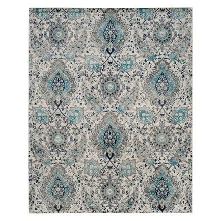 Safavieh Madison Paisley Boho Glam Cream/ Light Grey Rug - 10' X 14'