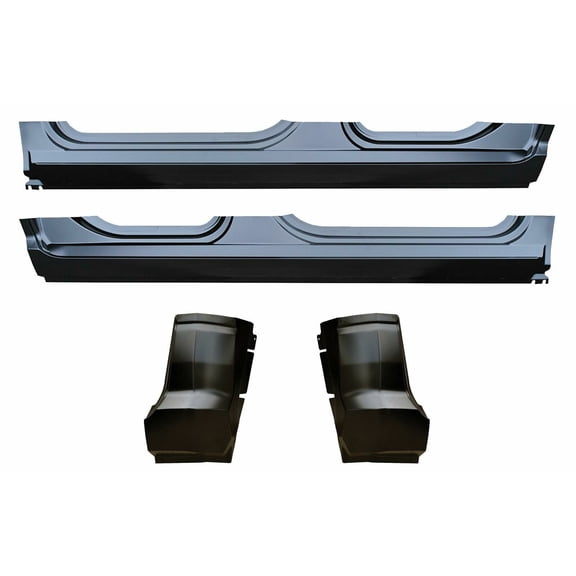 Style Rocker Panel & Cab Corner Kit for 09-18 Ram Quad Cab Pickup Truck
