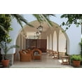 thumbnail image 6 of 3 Light Outdoor Chain Mount Lantern In Traditional Style 12.25 Inches Wide By 21.5 Inches High-Oil Rubbed Bronze Finish Z-Lite 579Chxl-Orb, 6 of 8