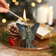thumbnail image 4 of Seyotauo Halloween Angel Aromatherapy Candle Inventive Festival Decor Chrismas Decoration Hand Made Advanced Christmas Ambiance Candle for Girly Home Aesthetic & Trendy Bedroom, 4 of 7