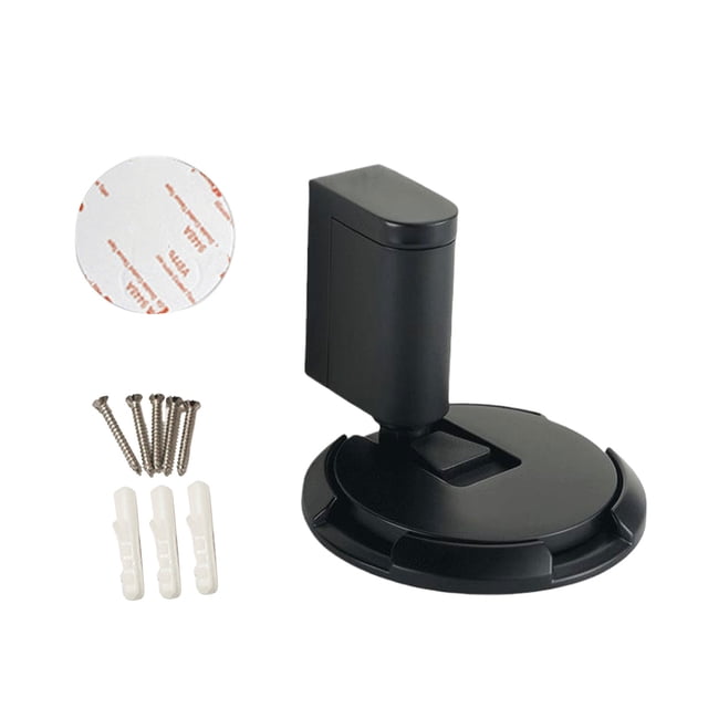 Tapón de Succión de Puerta Methold ajustable de Aleación de zinc Negro