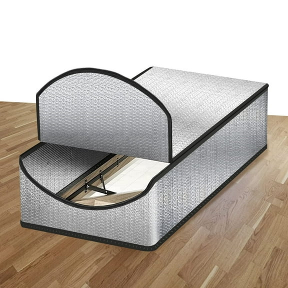 Attic Stairs Insulation Cover Tent 25”x54”x11” for Pull Down Stairs,Double Bubble Reflective Radiant Barrier Reflects 95% of Radiant Heat