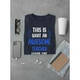 thumbnail image 3 of Awesome Teacher Looks Like T-Shirt Women -Smartprints Designs, Female 4X-Large, 3 of 4