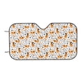 thumbnail image 7 of Balery Cute Dog Print Car Windshield Sun Shade,Windshield Sunshade for Car Pickup Truck SUV Accessories-, 7 of 7