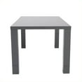 thumbnail image 3 of Eurostyle Abby 63" Table à Manger Rectangulaire en Laque Grise, 3 of 3